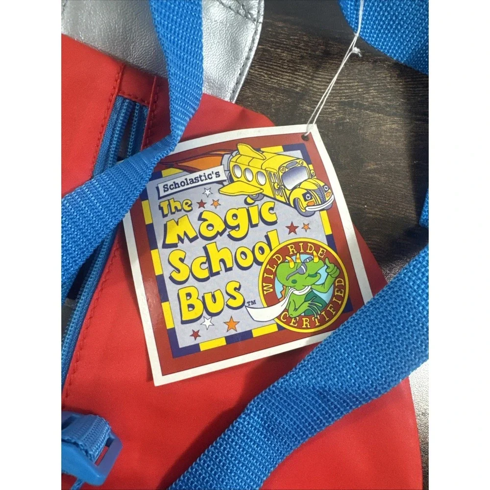 The Magic School Bus Backpack On The Ocean‎ floor 1994 Vintage With Tags